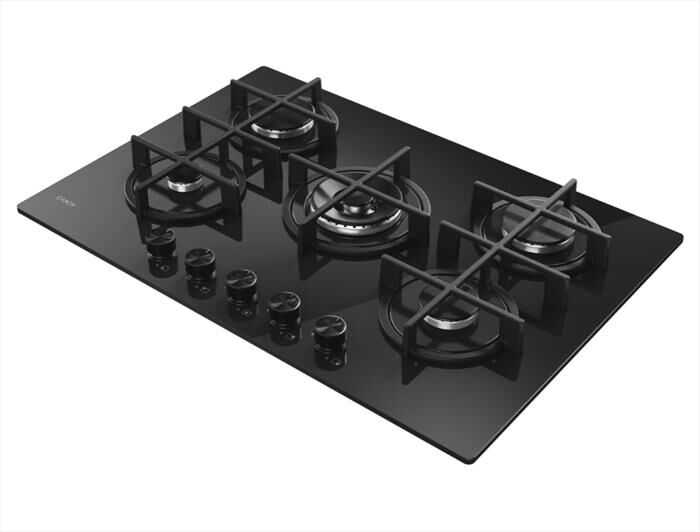 CANDY - Piano cottura a gas CVG74WTB 75 cm-Black