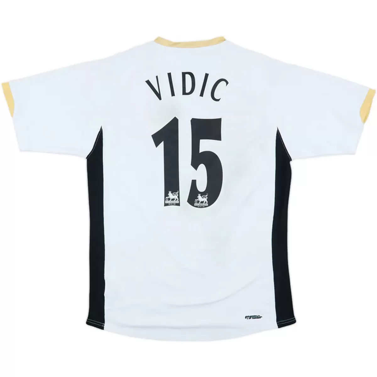 VIDIC #15 Manchester United 2006/08 Retro Away Jersey