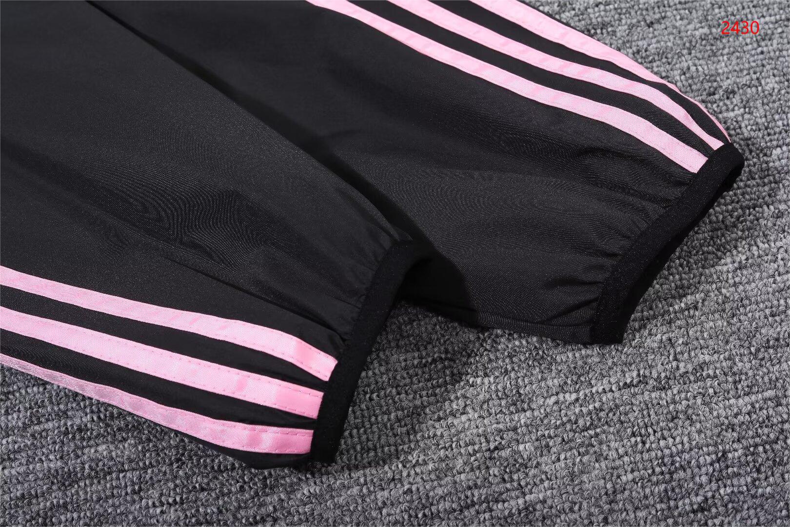 2023/24 Miami black hooded windbreaker 1:1 Thai quality