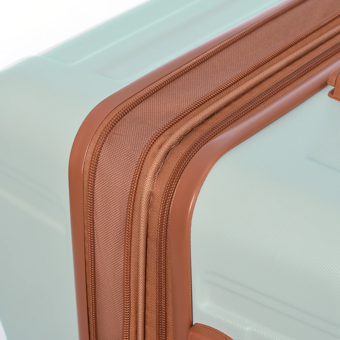 Luggage Sets New Model Expandable ABS Hardshell 3pcs Clearance Luggage Hardside Lightweight Durable Suitcase sets Spinner Wheels Suitcase with TSA Lock 20''24''28''(blue and brown)