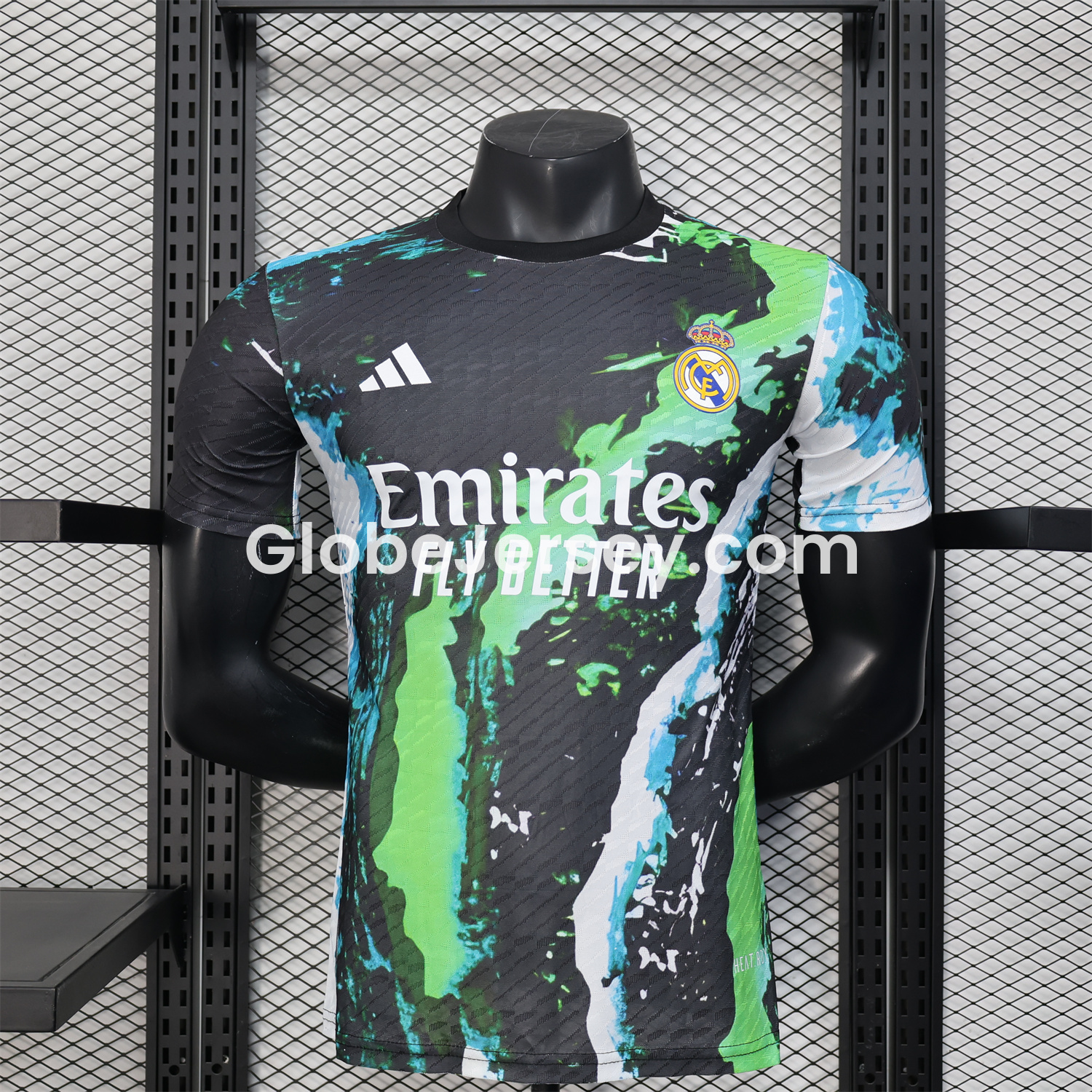 Real Madrid 25-26 Green & Black Special Edition Jersey - Player Version