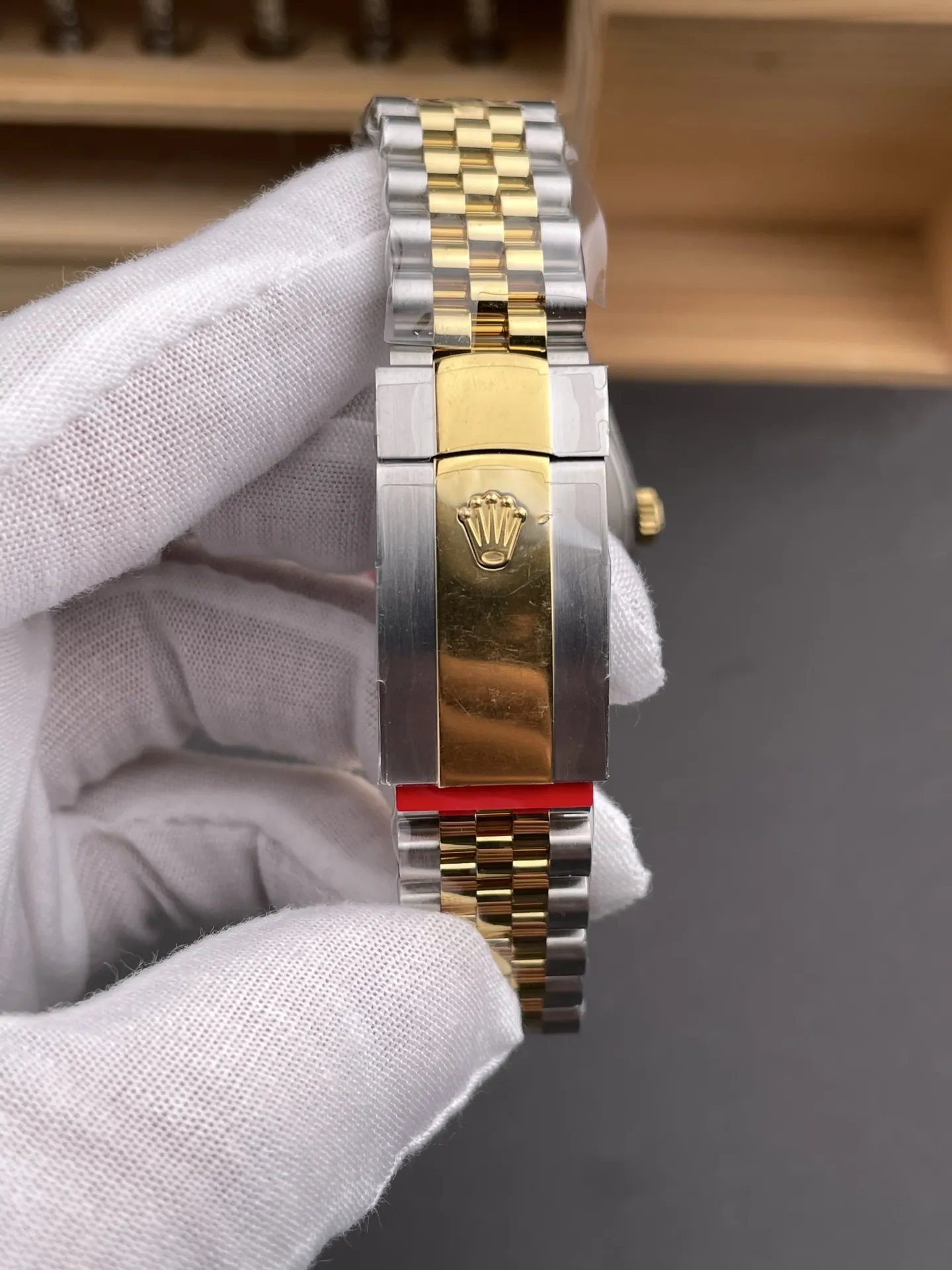 Rolex Datejust Two-Tone Black 41mm