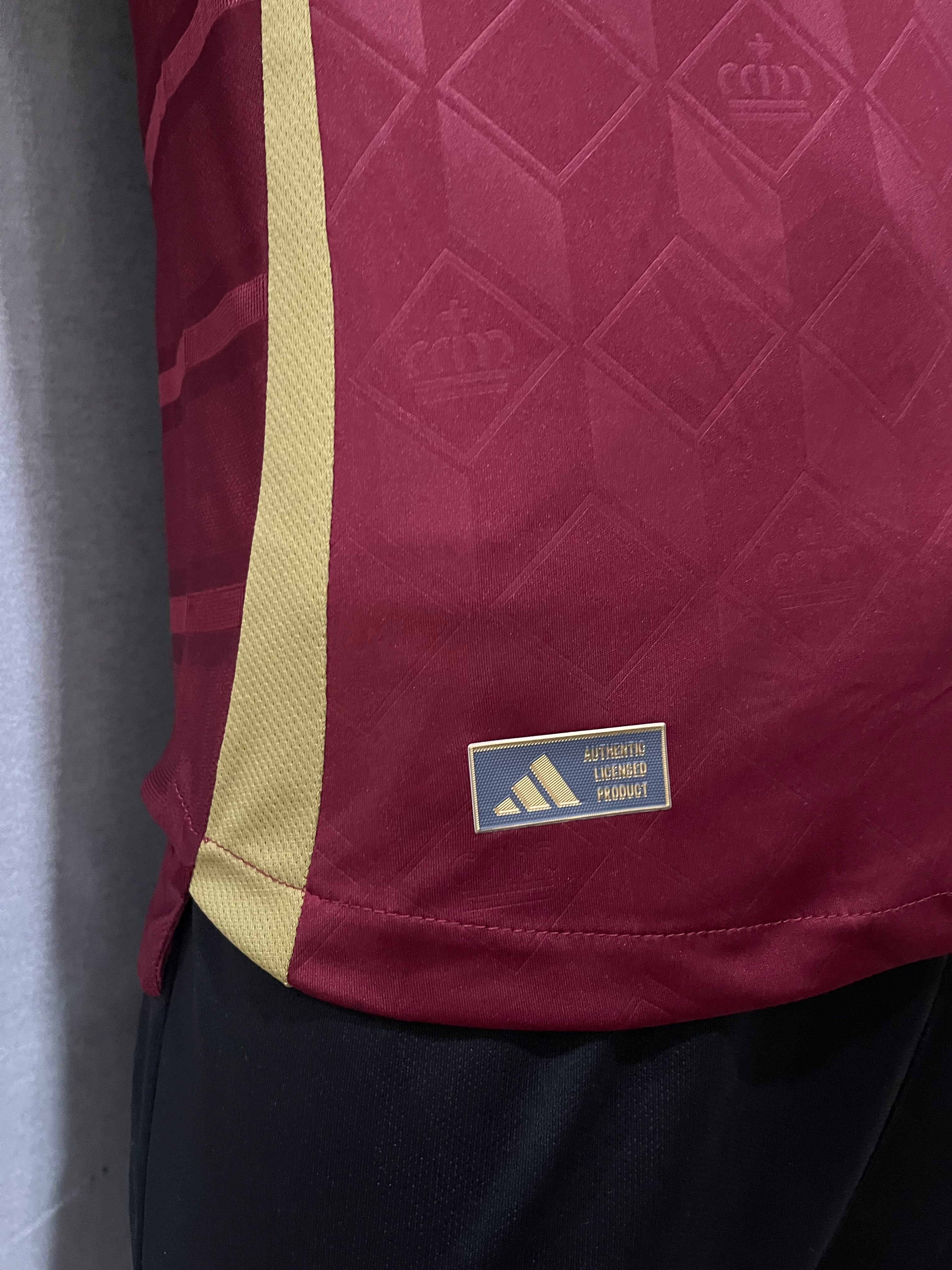 2024-25 Player Edition Belgium Home Jersey