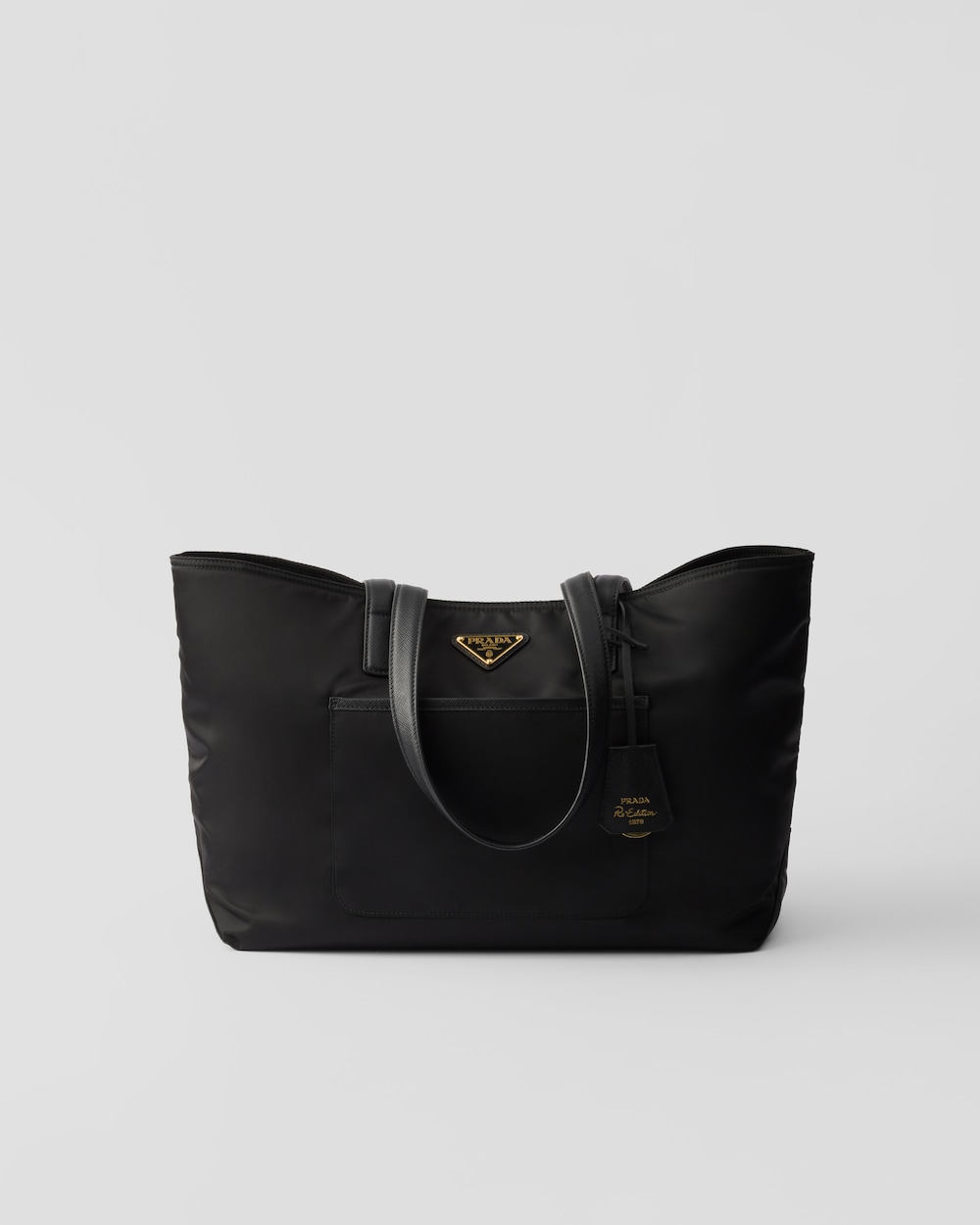 Re-Edition 1978 Medium Re-Nylon and Saffiano Leather Tote Bag