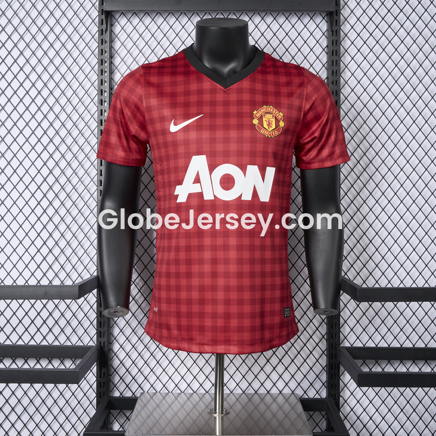 Retro Manchester United 2012-13 Home Jersey - Player Version
