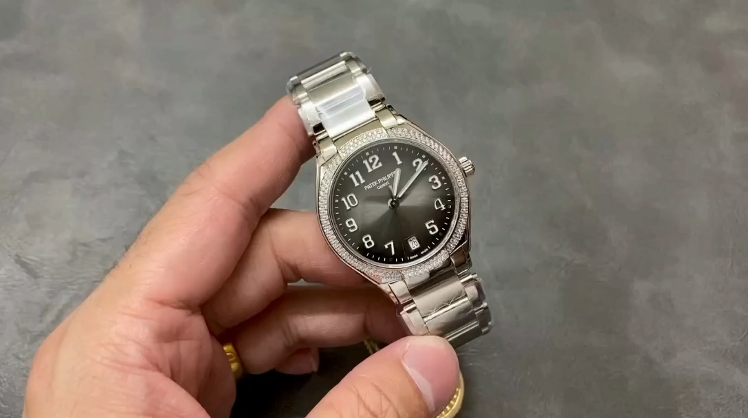 【Super Clone】Patek Philippe Twenty~4 Automatic Steel & Black Dial 7300 1200A 010