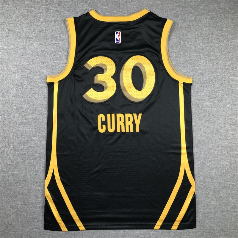 Men's Jersey 2024 Season Warriors #30 Black City Edition CURRY