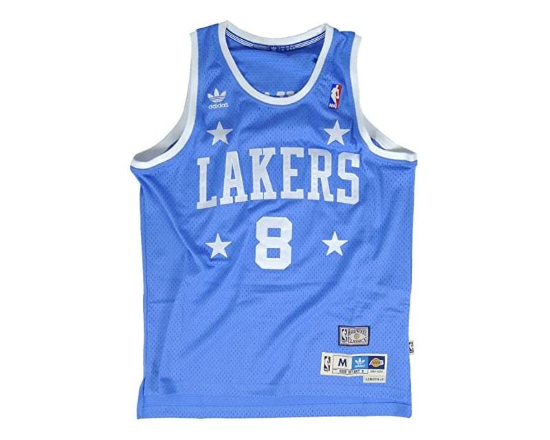 Kobe Bryant Los Angeles Lakers Blue Throwback Jersey