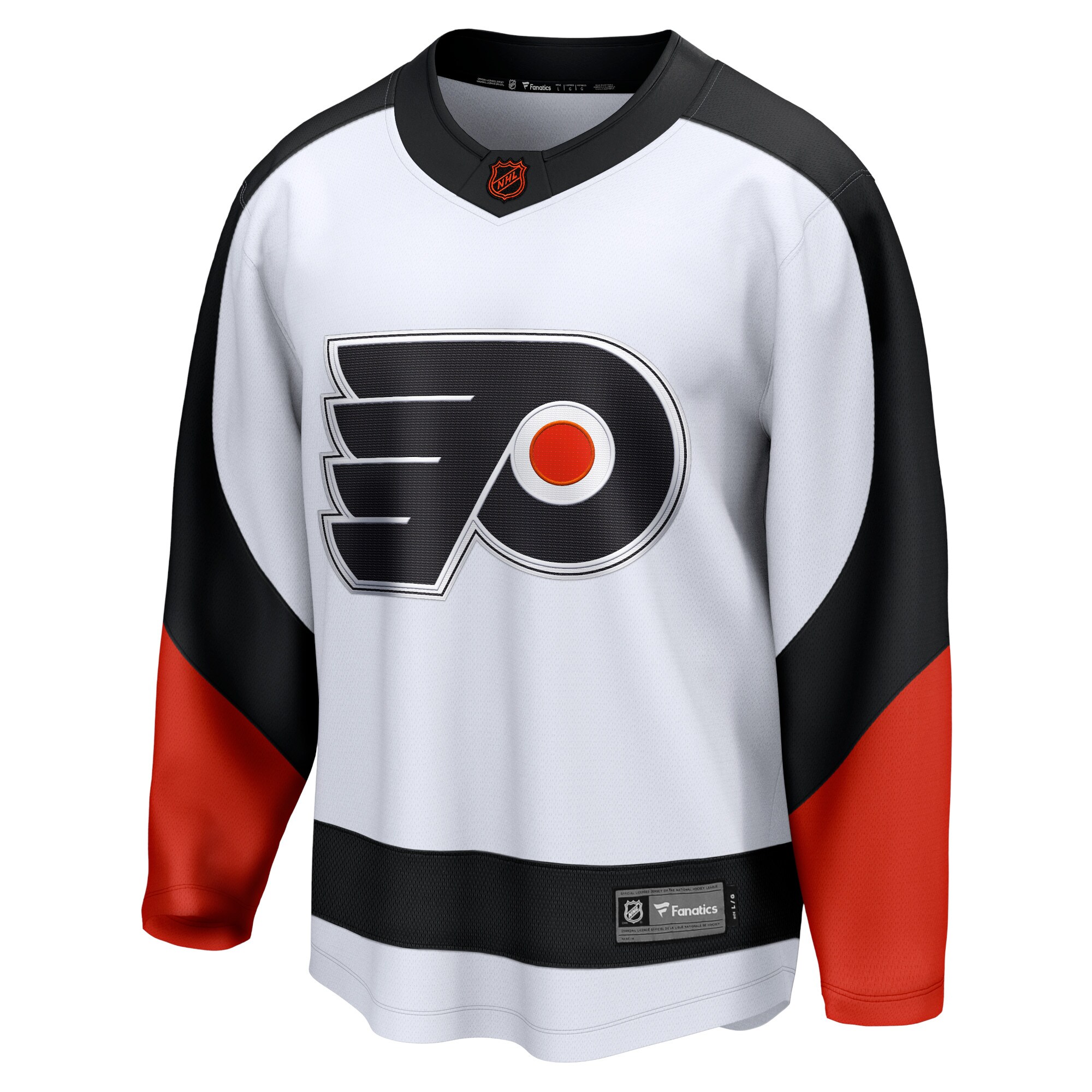 Philadelphia Flyers Fanatics Special Edition 2.0 Breakaway Blank Jersey – White