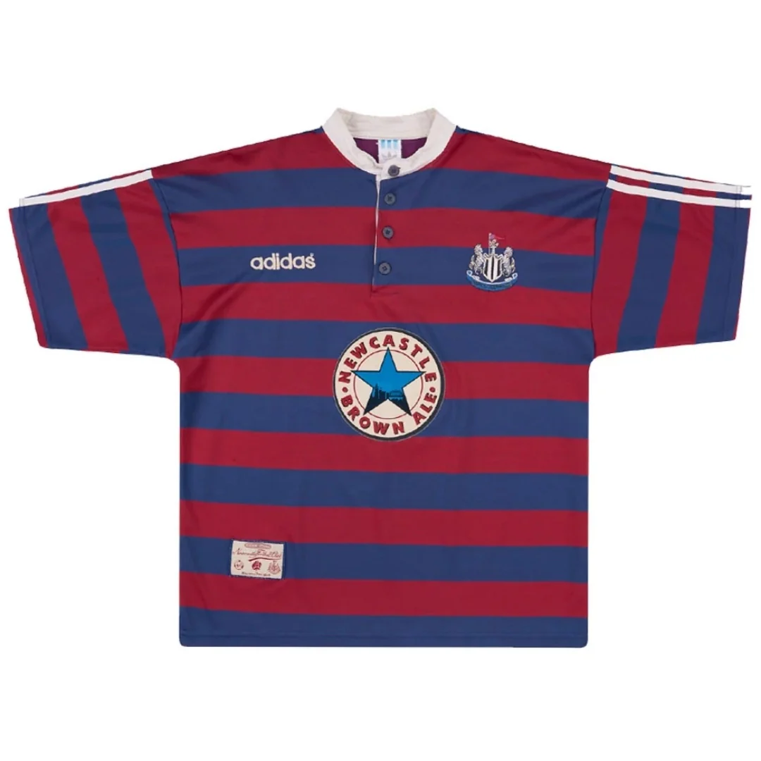Newcastle United 1995/97 Away Retro Soccer Jersey