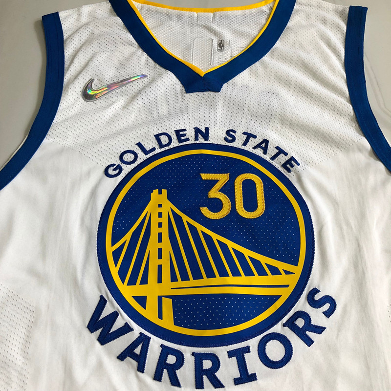 Stephen Curry Golden State Warriors  White 30 MN