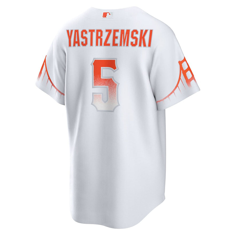Men's San Francisco Giants Mike Yastrzemski City Connect Replica Jersey - White