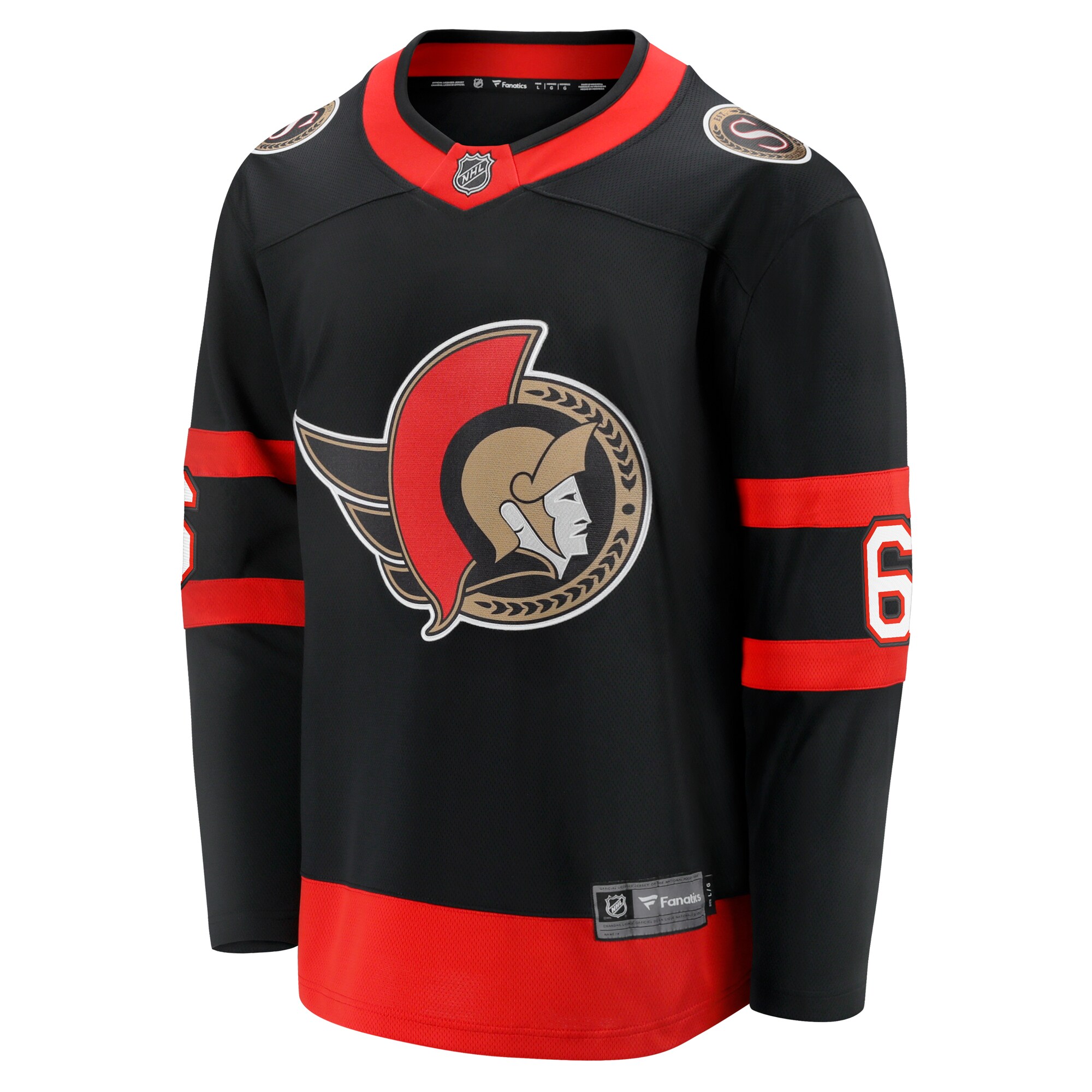 Jakob Chychrun Ottawa Senators Fanatics Home Breakaway Jersey – Black