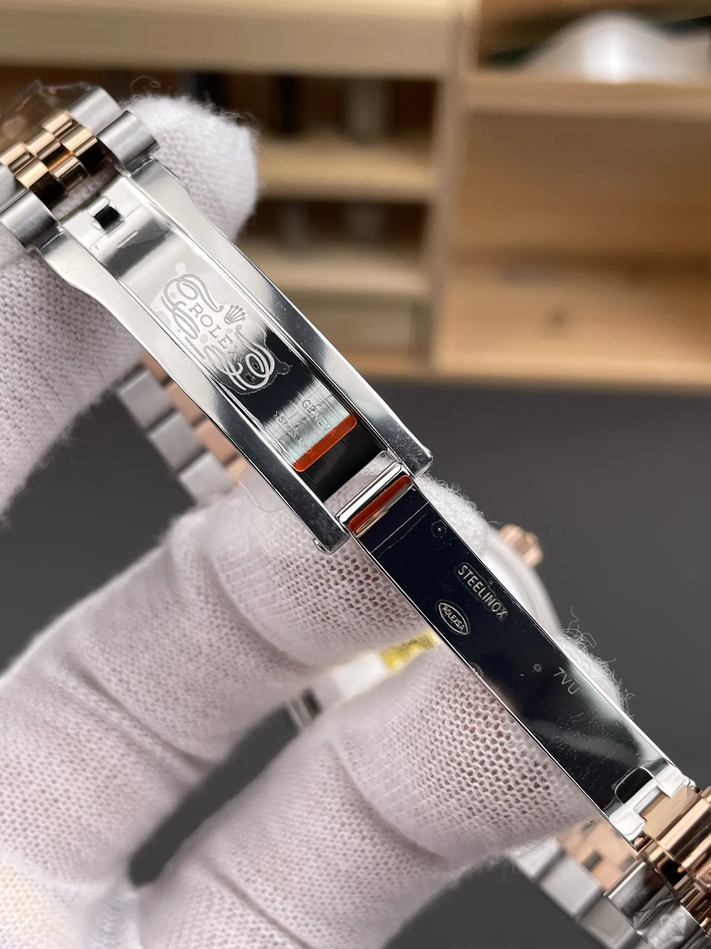 Rolex Datejust Two-Tone Rose Gold Ladies 31mm