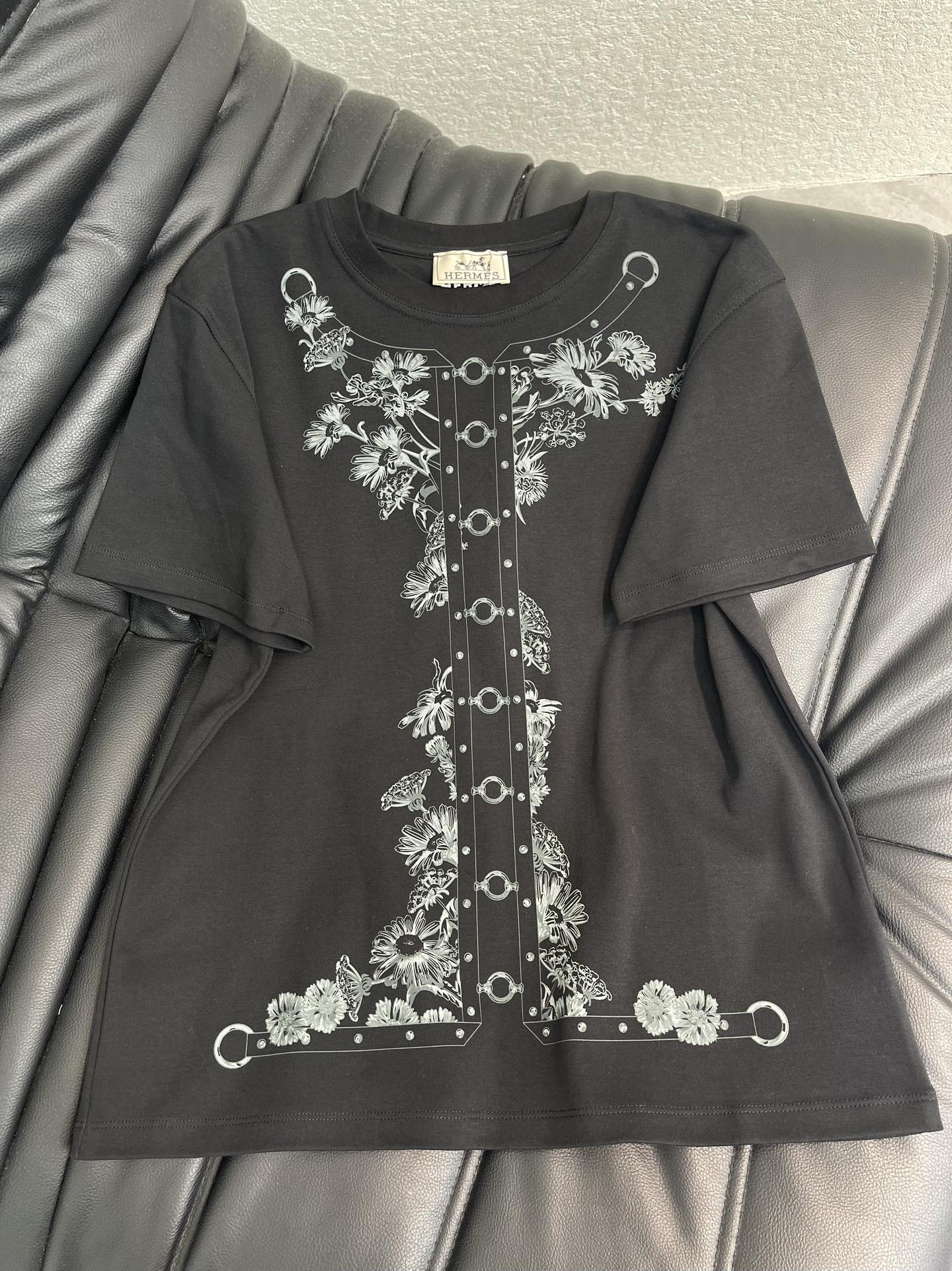 26NEW Spring/Summer Crew Neck Printed T-Shirt