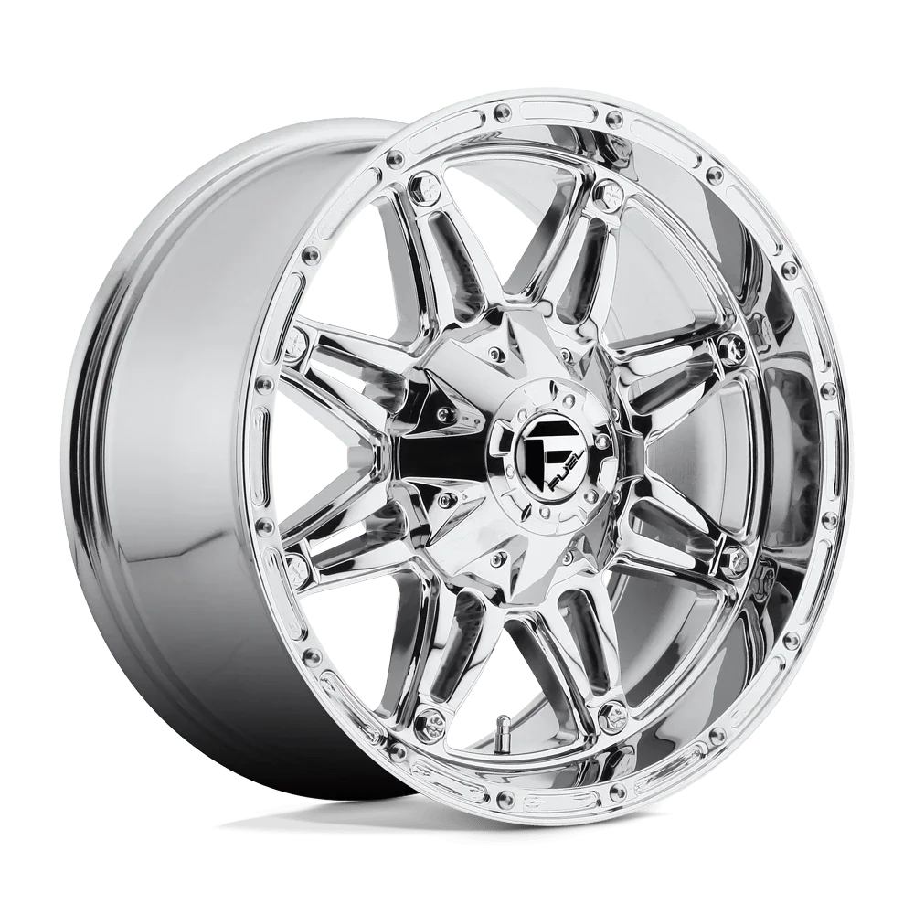 Fuel 1PC Aluminum Rim D530 HOSTAGE 17X9in Chrome Plated Finish, D53017909850