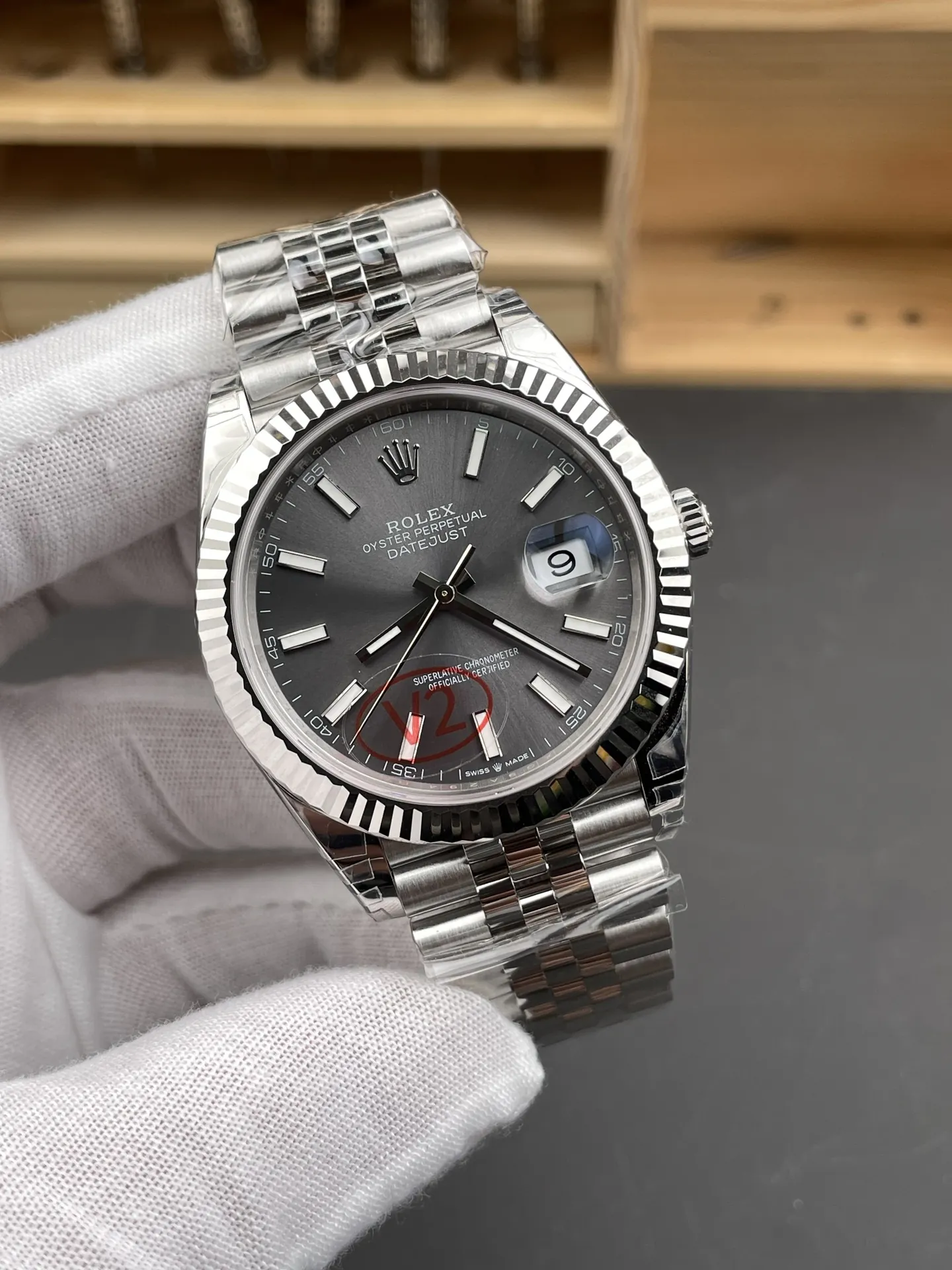 Rolex Datejust Grey 41mm