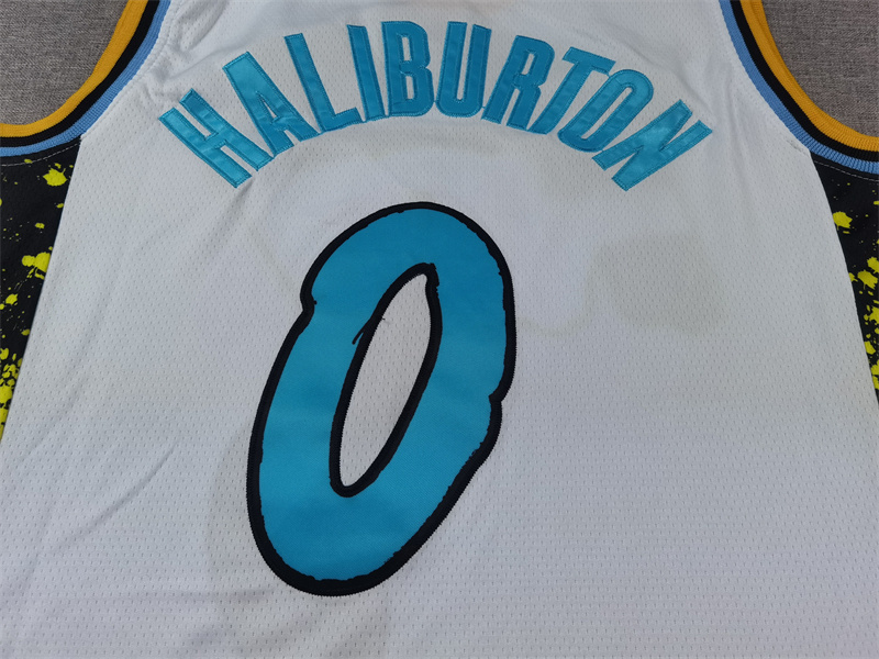 Unisex Indiana Pacers 2024/25 Embroidered Swingman Jersey City Edition