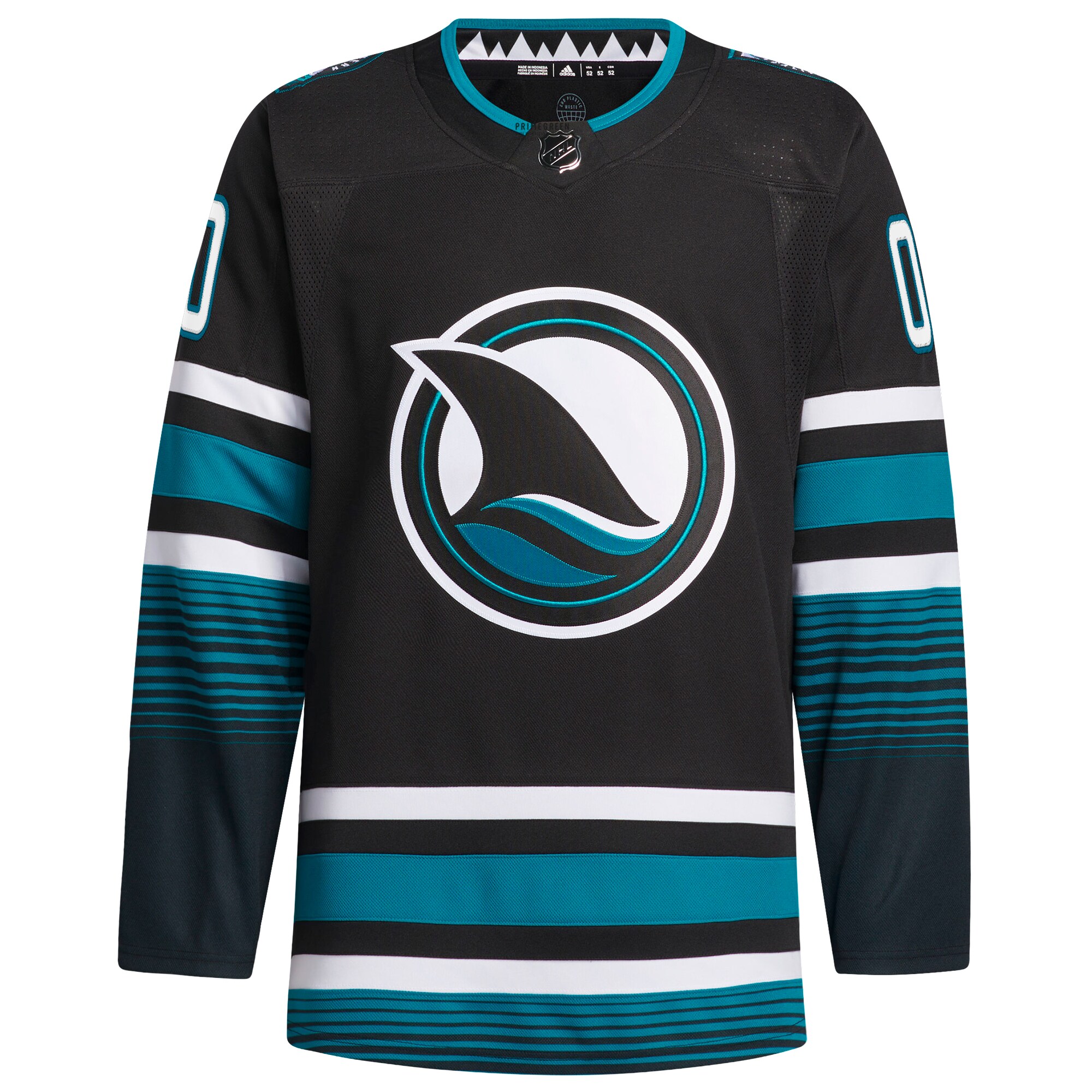 San Jose Sharks  Alternate Primegreen  Custom Jersey – Black