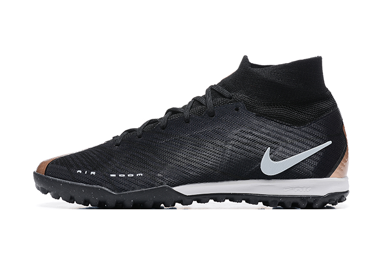 Assassin XV high-top fully knitted waterproof MD air cushion grass spike football shoes