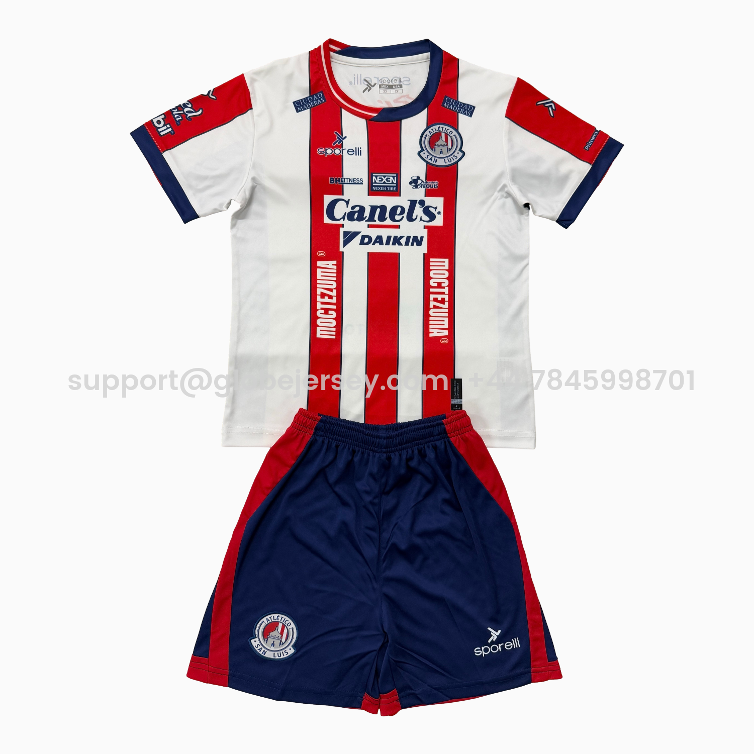 Atlético San Luis 25-26 Home Men's Adult Jersey Set - Fans Version
