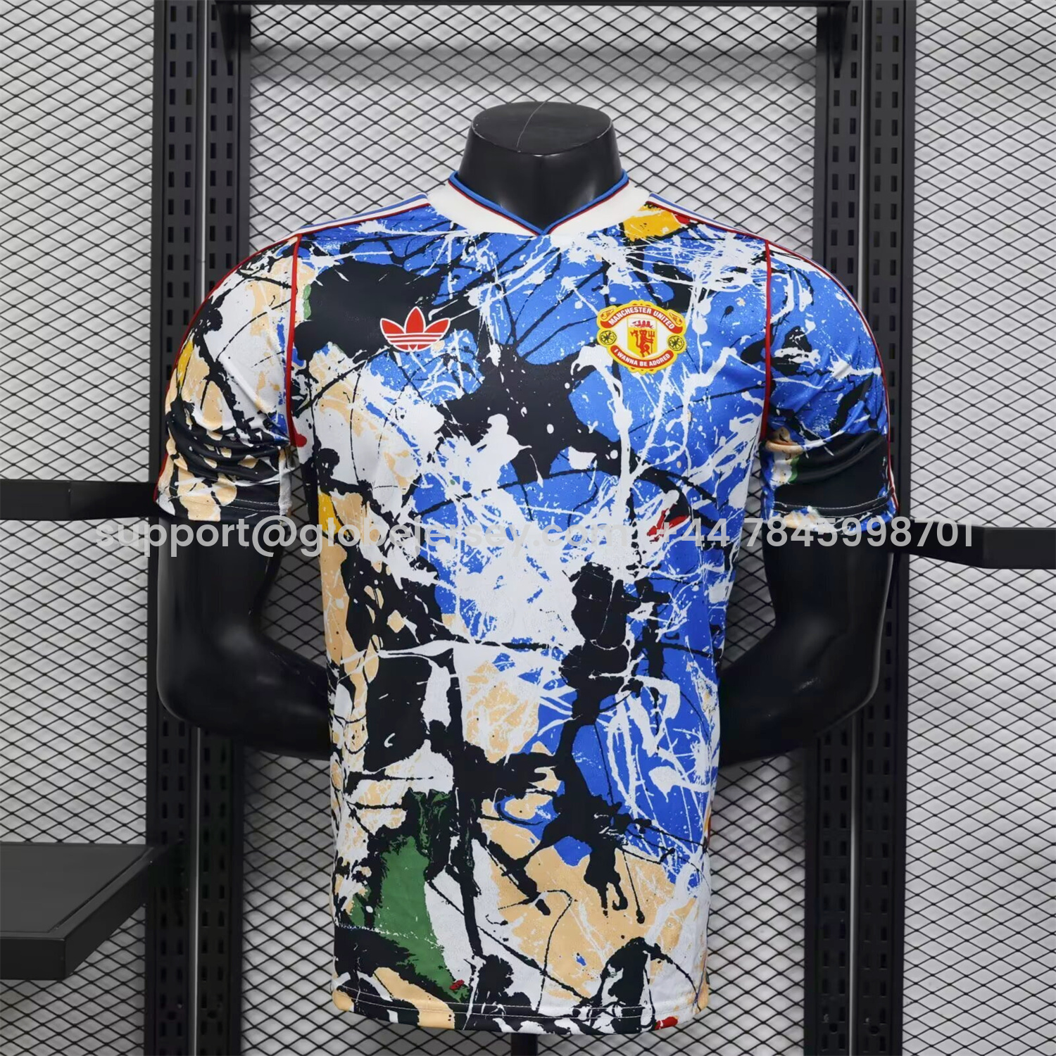 Manchester United 25-26 Stone Roses Special Jersey - Player Version