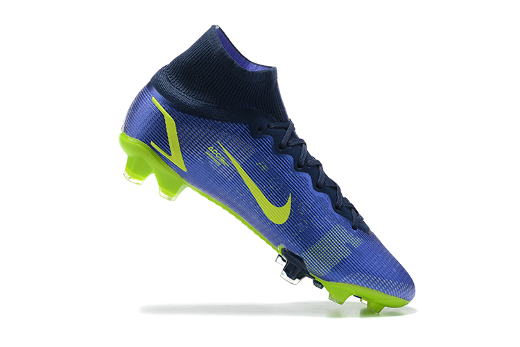 Assassin 14th generation high-top fully knitted waterproof FG football shoes