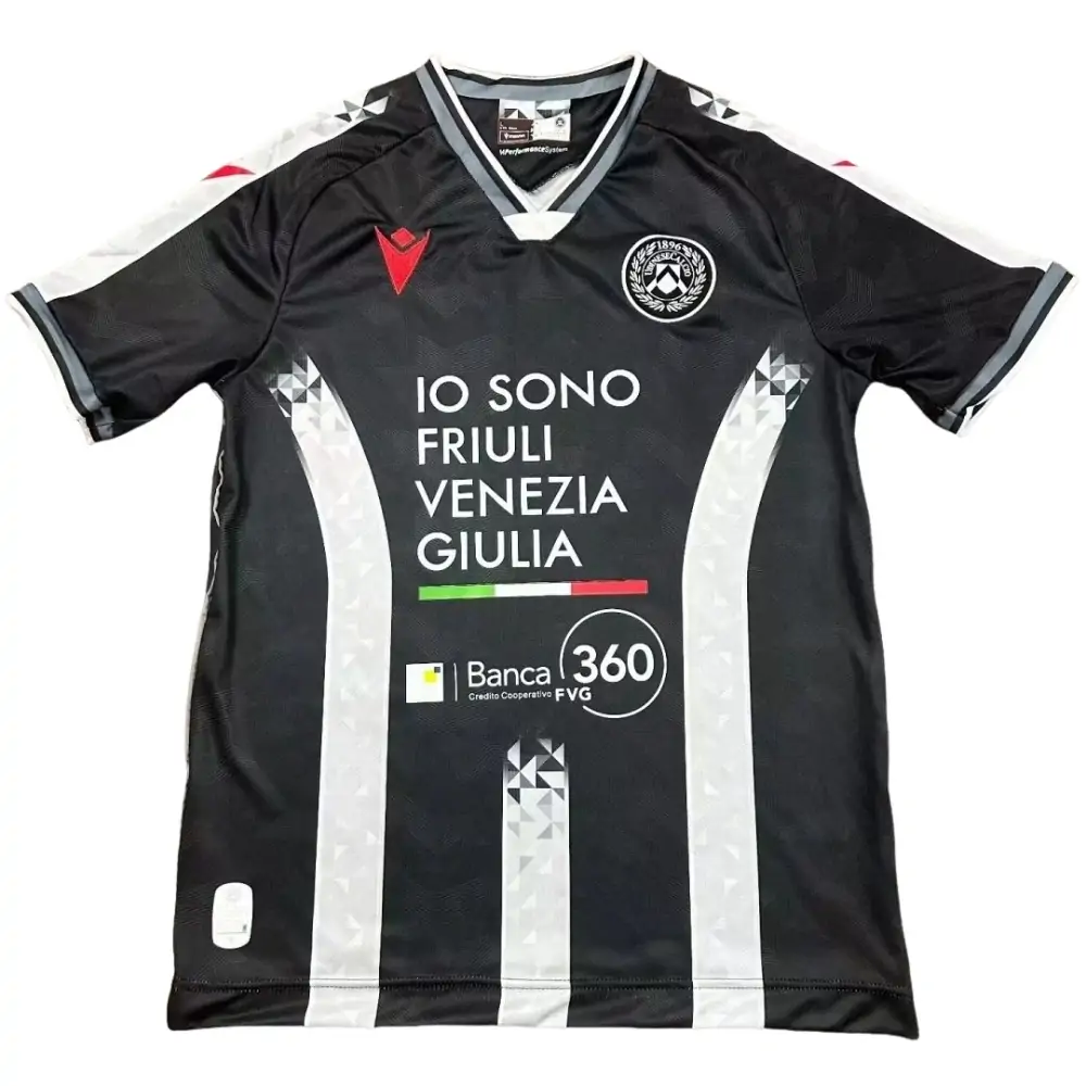 2025-26 Udinese Calcio Home kit - Short Sleeve Fans Edition