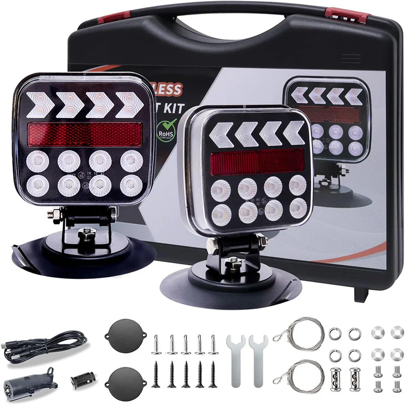 Magnetic Wireless Trailer Lights