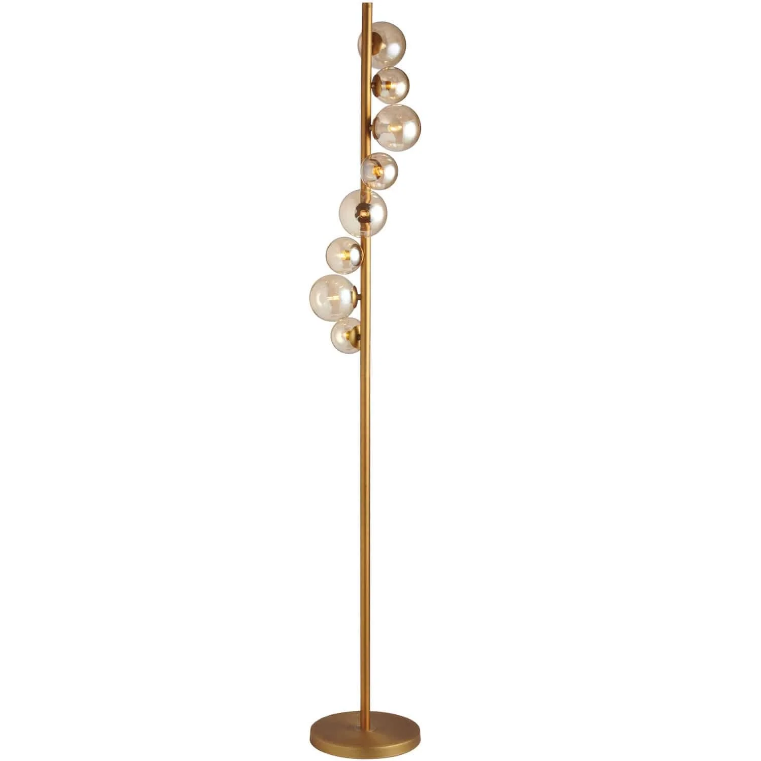 Dainolite 8LT Halogen Floor Lamp VB, beverage Glass