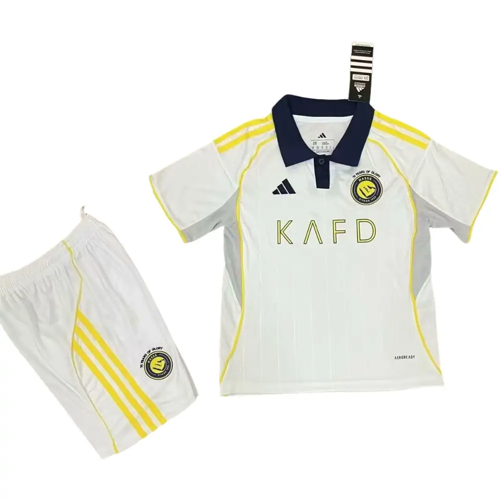 2025-26 Riyadh Victory Second Away Children's Jersey - Fans Edition
