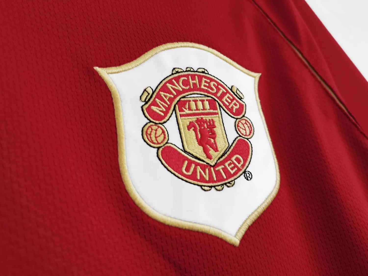 2006/2007 Manchester United Home Long Sleeve Retro Jersey