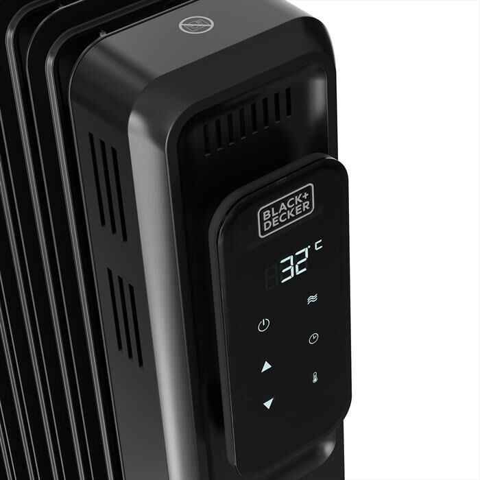 BLACK & DECKER - Radiatore elettrico ad olio 2000W BXRA2001E-NERO