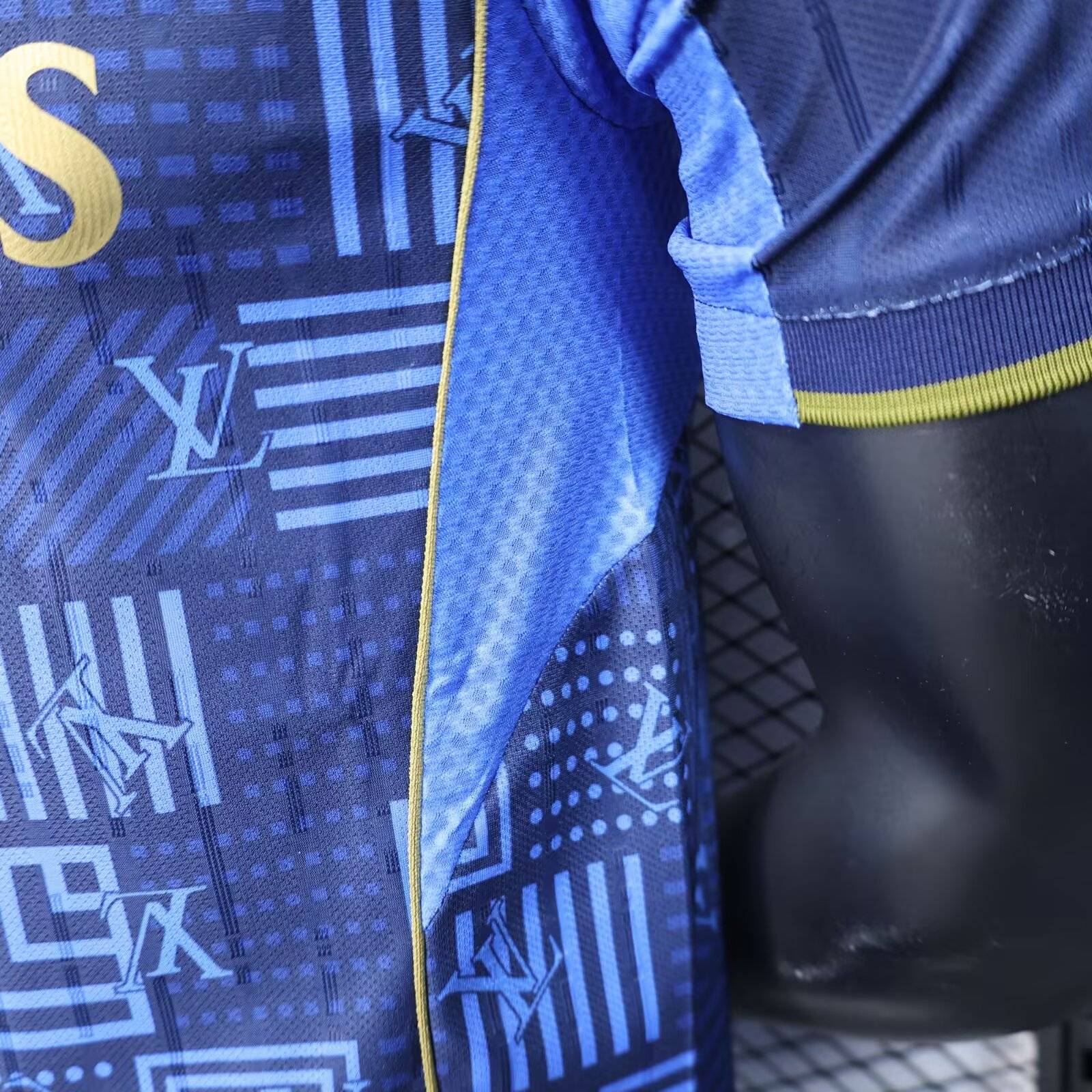 2025/2026 Player Version Real Madrid Special Edition Dark Blue Football Shirt 1:1 Thai Quality