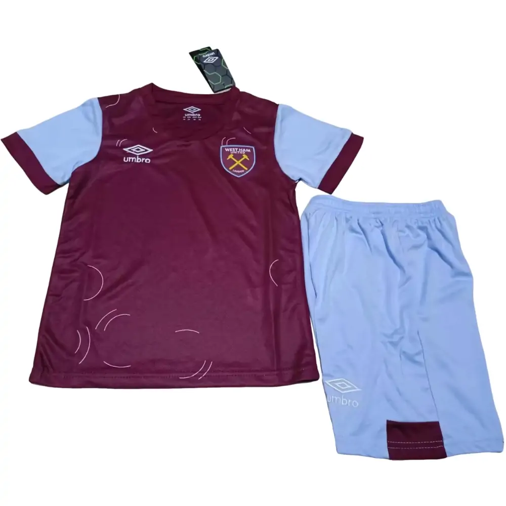 2023/2024 West Ham United Football Shirt Home 1:1 Thai Quality  Kids Size