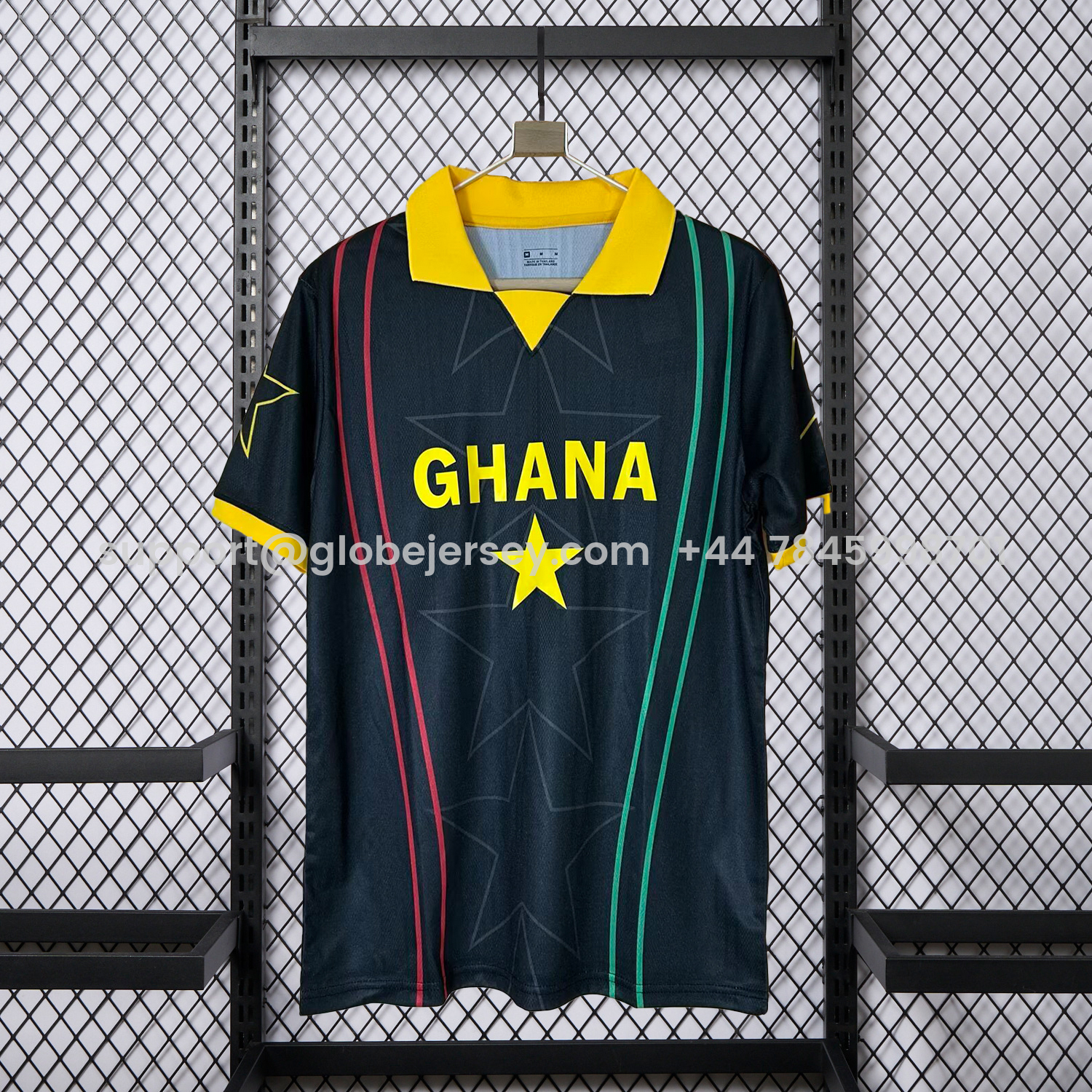 Ghana 2026 Yellow Star Black Special Jersey - Fans Version