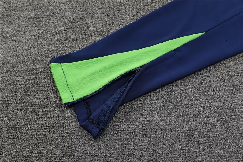 2024/25 Brazil yellow half zip training suit 1:1 Thailand quality