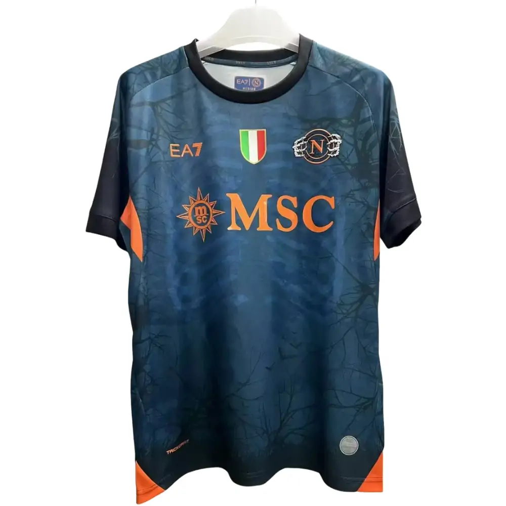 2025/26 Napoli Halloween Royal Blue Jersey - Fans Edition