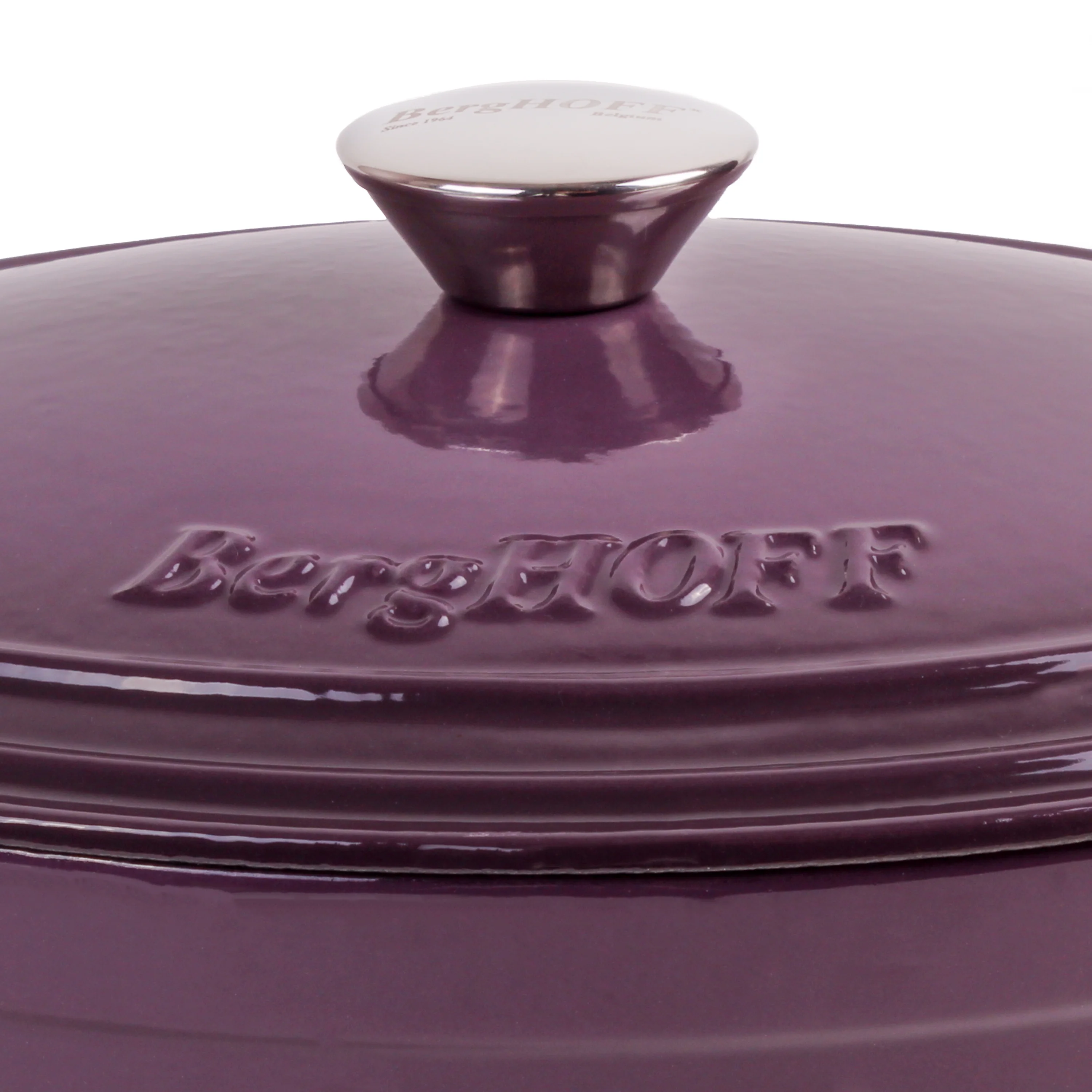 BergHOFF Neo 4Pc Cast Iron Set: 5qt. & 7qt. Covered Dutch Ovens, Green