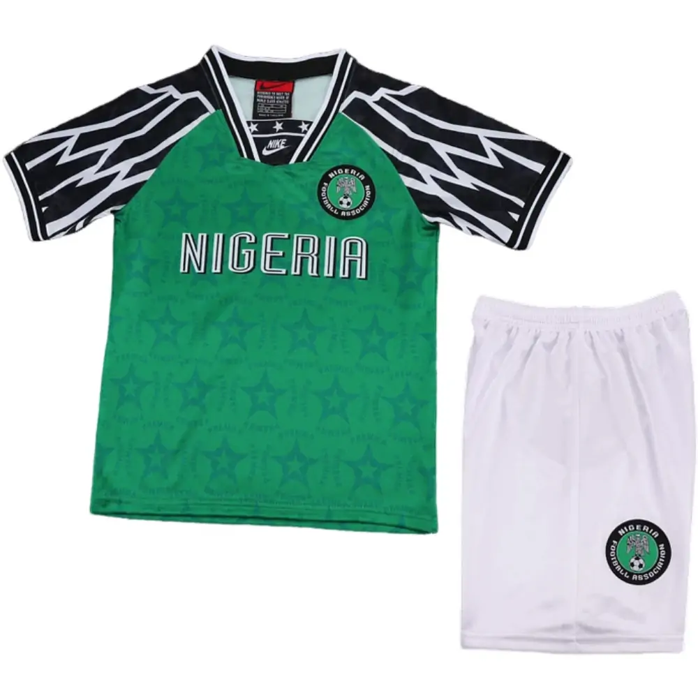 1994-95 Nigerian Retro Children's Jersey Set - Fans Edition