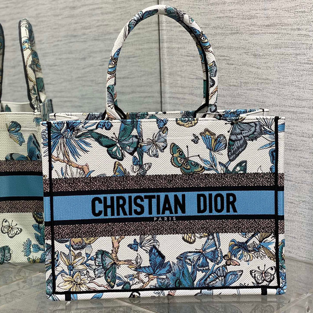 Dior Book Tote Butterfly Series Bag