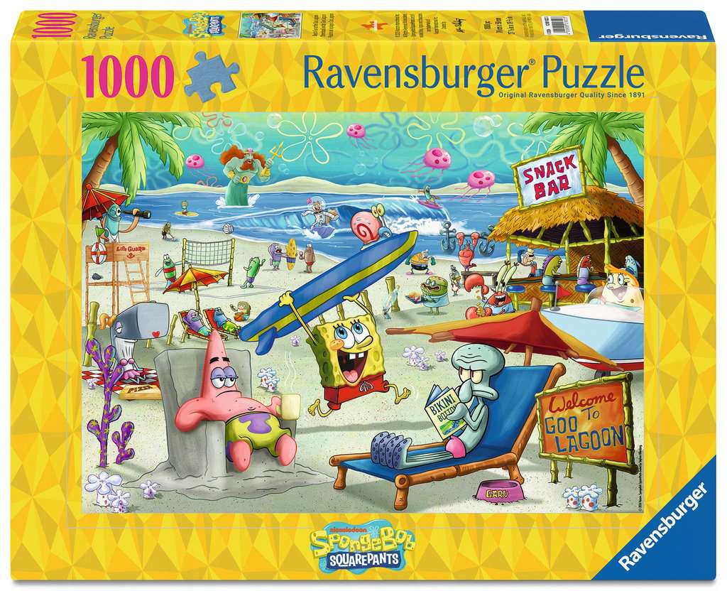 SpongeBob SquarePants - 1000 Piece Jigsaw Puzzle (Ravensburger)