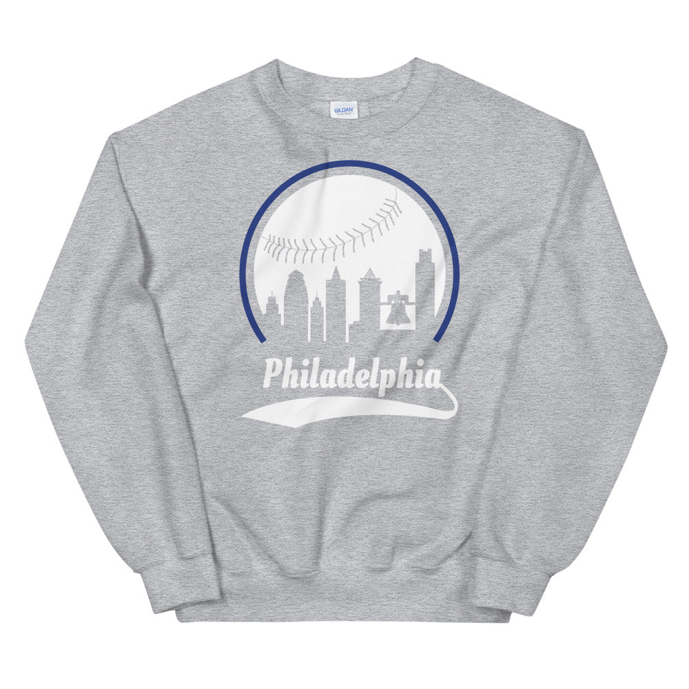 Unisex Philadelphia Phillies Baseball Crewneck Sweatshirt