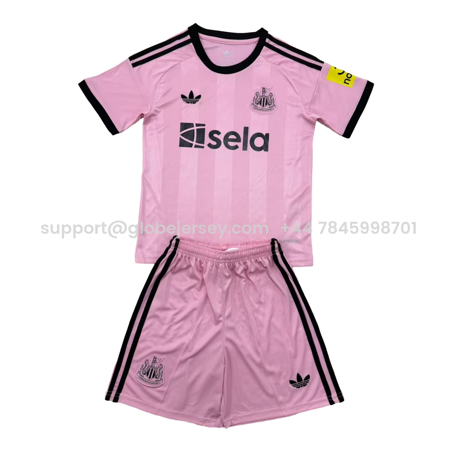 Newcastle United 25-26 Pink Goalkeeper Men's Adult Jersey Set - Fans Version