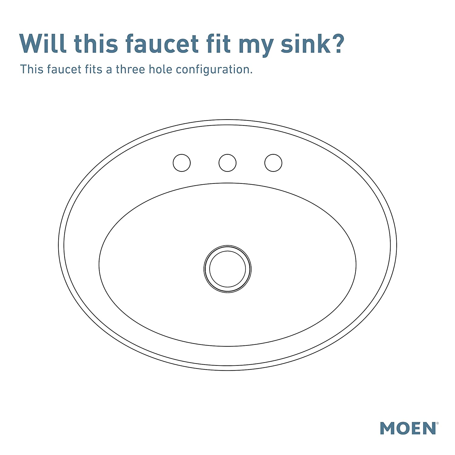 Moen 84137SRN Graeden Spot Resist Brushed Nickel 2-handle 4-in Centerset Bathroom Faucet