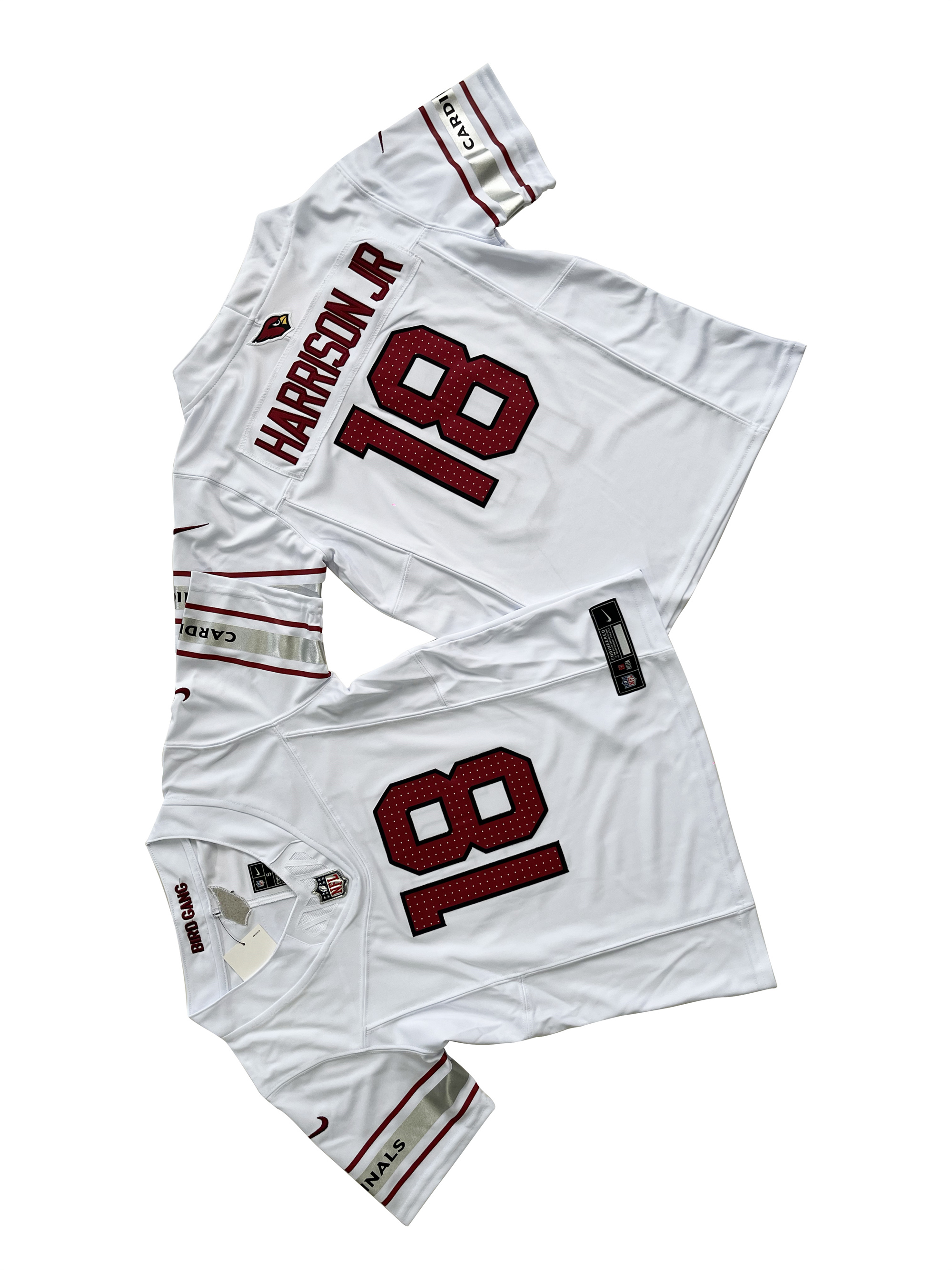 Youth Arizona Cardinals Marvin Harrison Jr White Vapor F.U.S.E. Limited Jersey