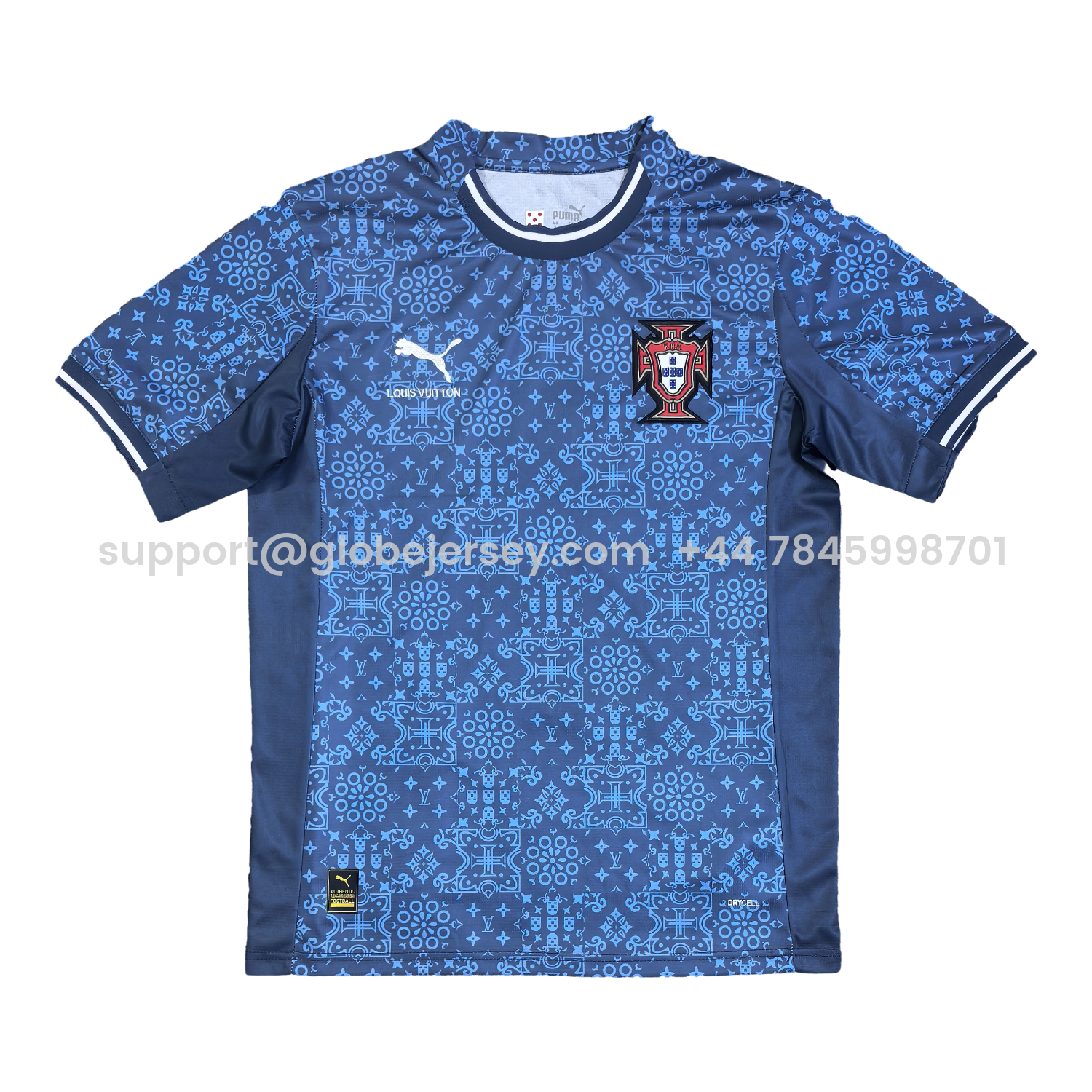 Portugal 2025-26 Central Symmetrical Pattern Special Jersey - Fans Version