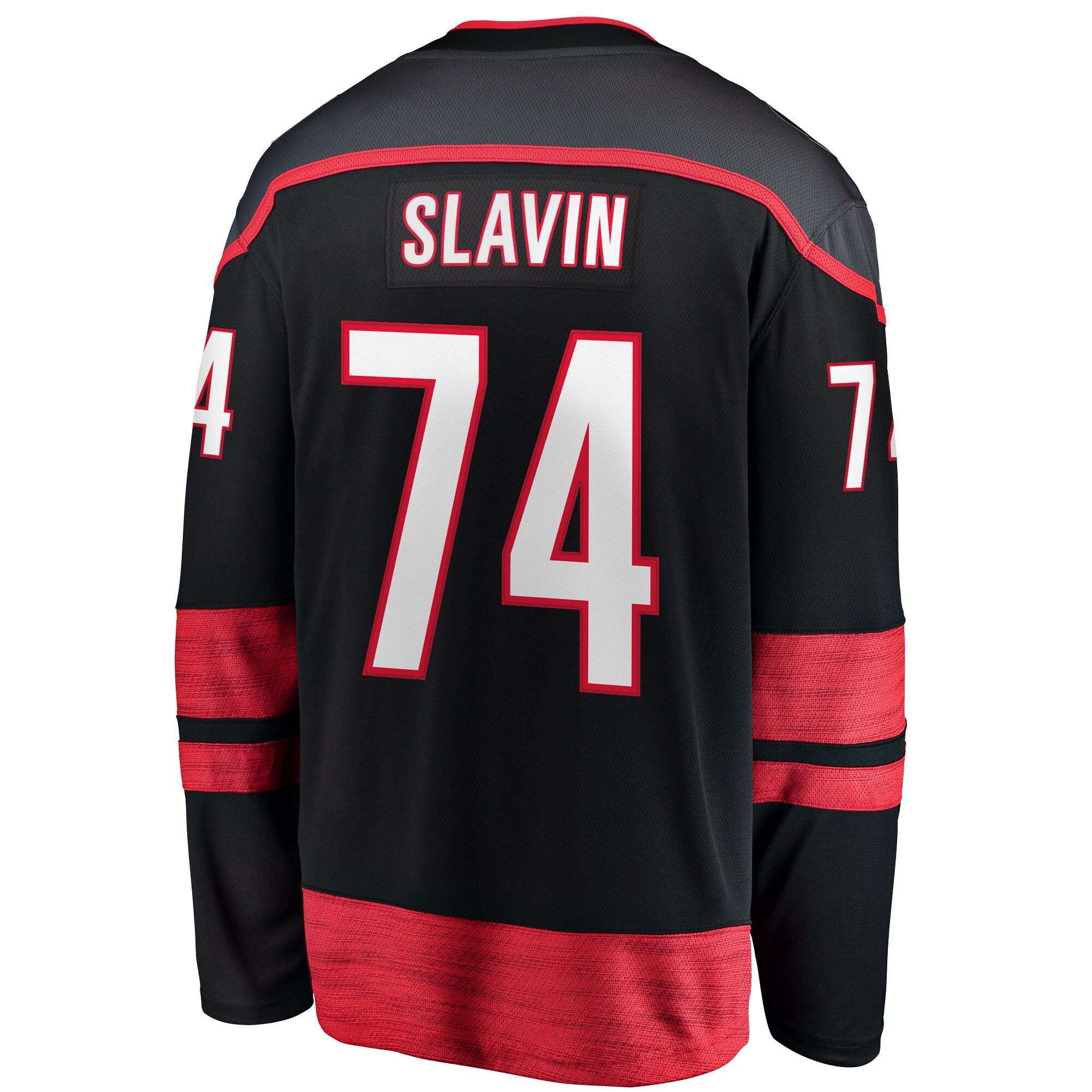 Jaccob Slavin Carolina Hurricanes Fanatics Home Breakaway   Jersey – Black