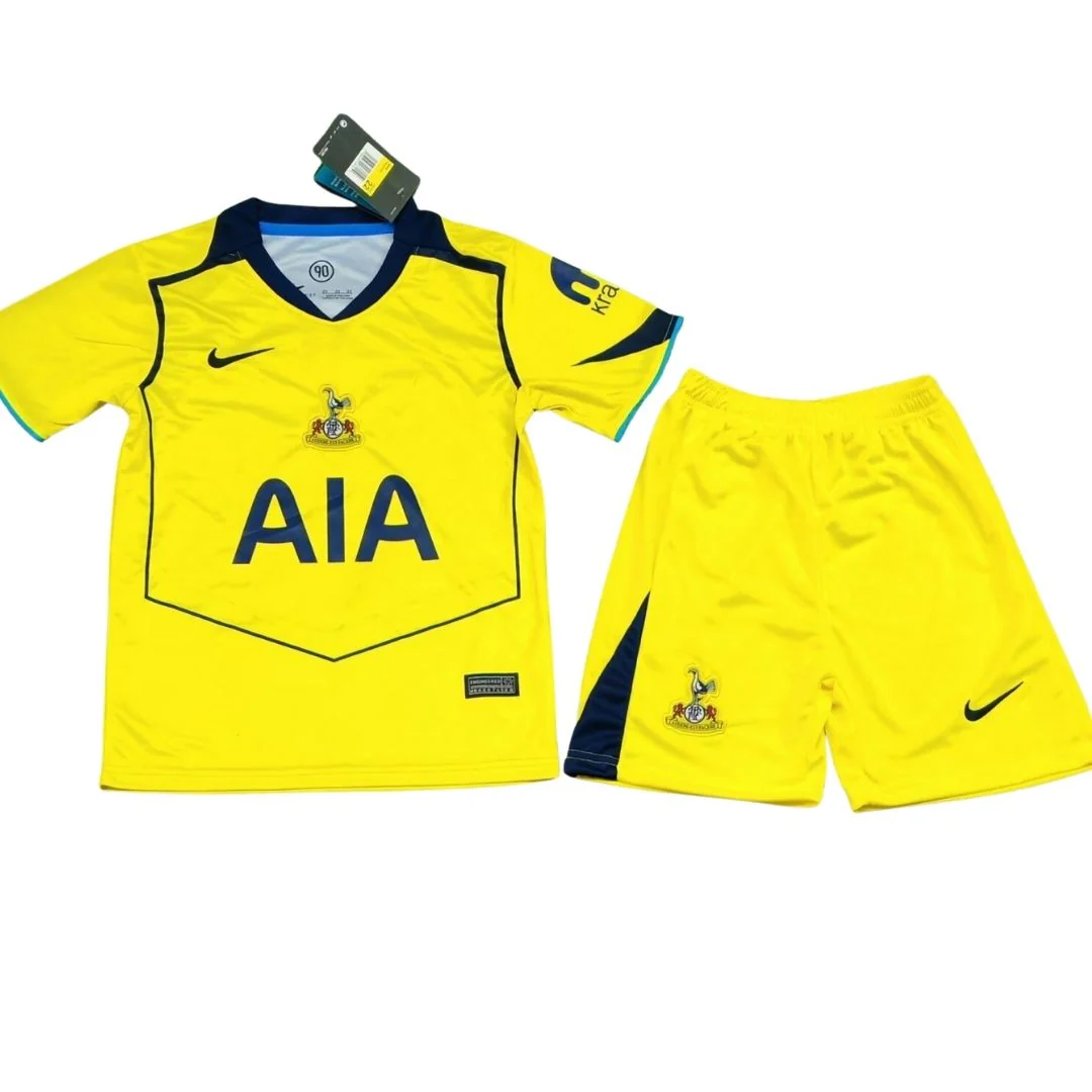 Tottenham Hotspur Kid's Third Away Kit - Jersey+Shorts 2025/26