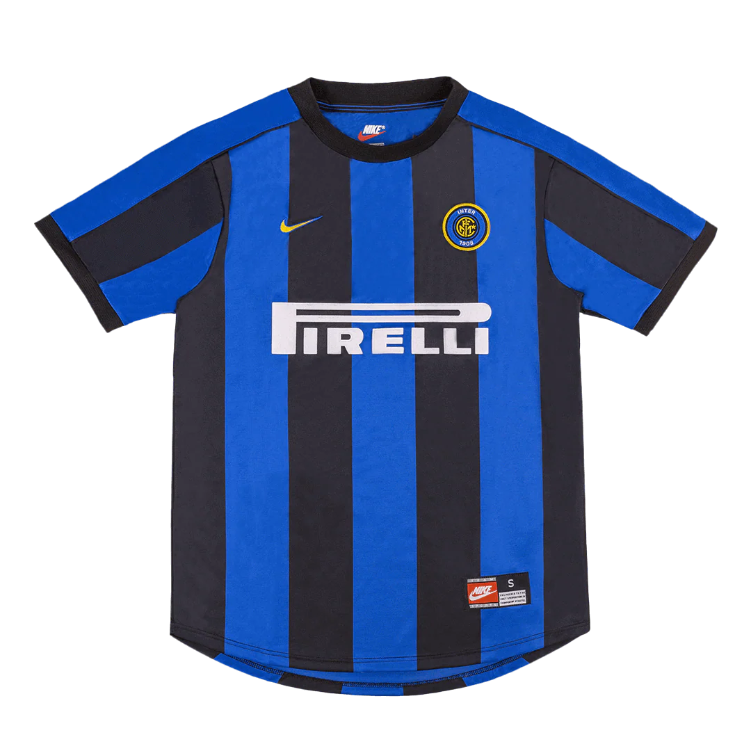RONALDO #9 Inter Milan 2009/10 Home Retro Football Jersey
